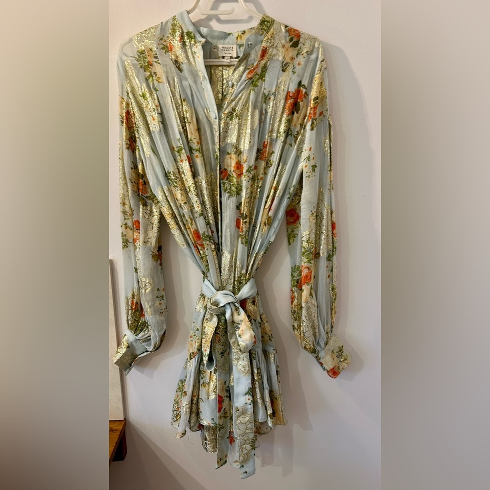 Long sleeves cocktail dress